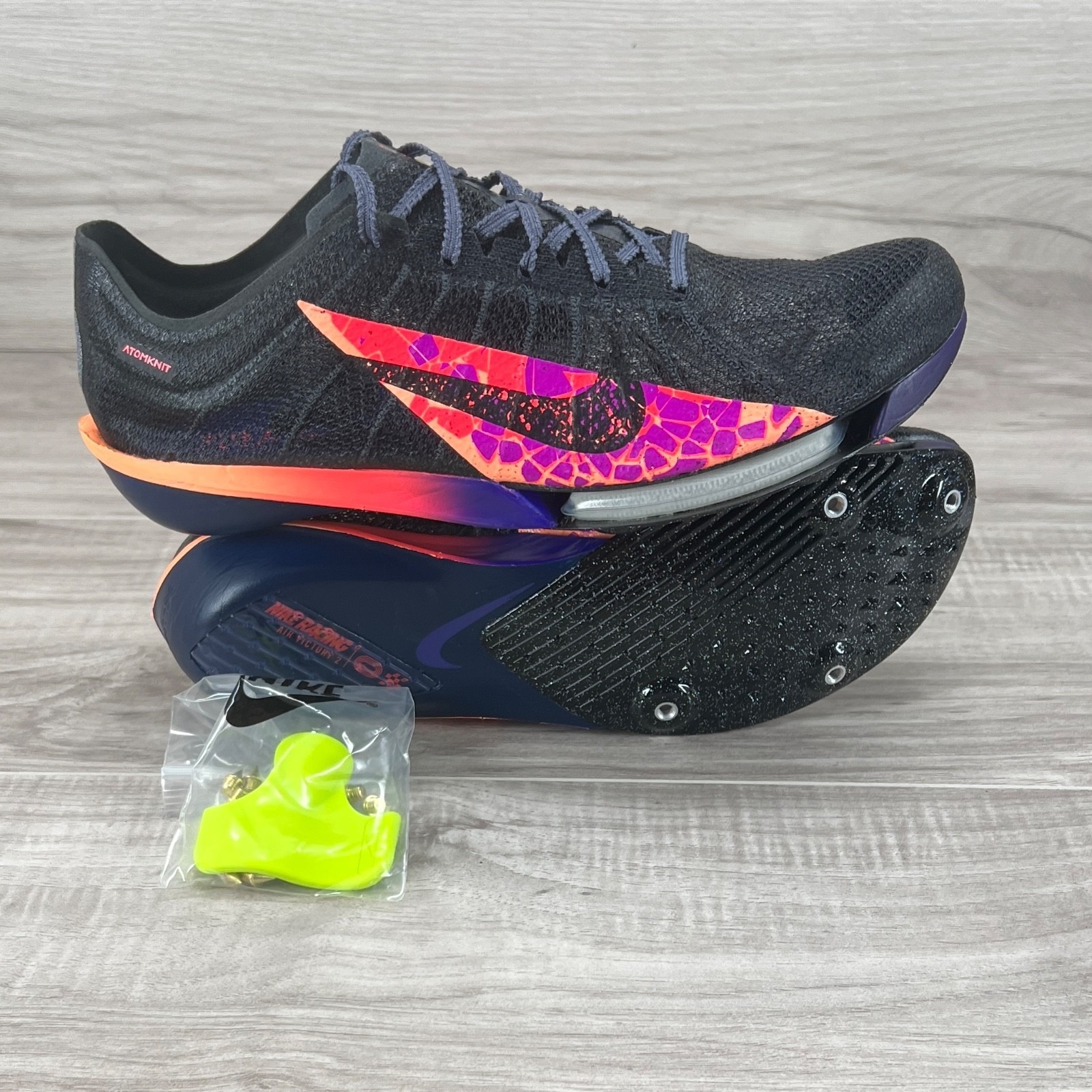 Nike Air Zoom Victory 2 Glam Men's Size 9 Track & Field Spikes Im9130-001 New